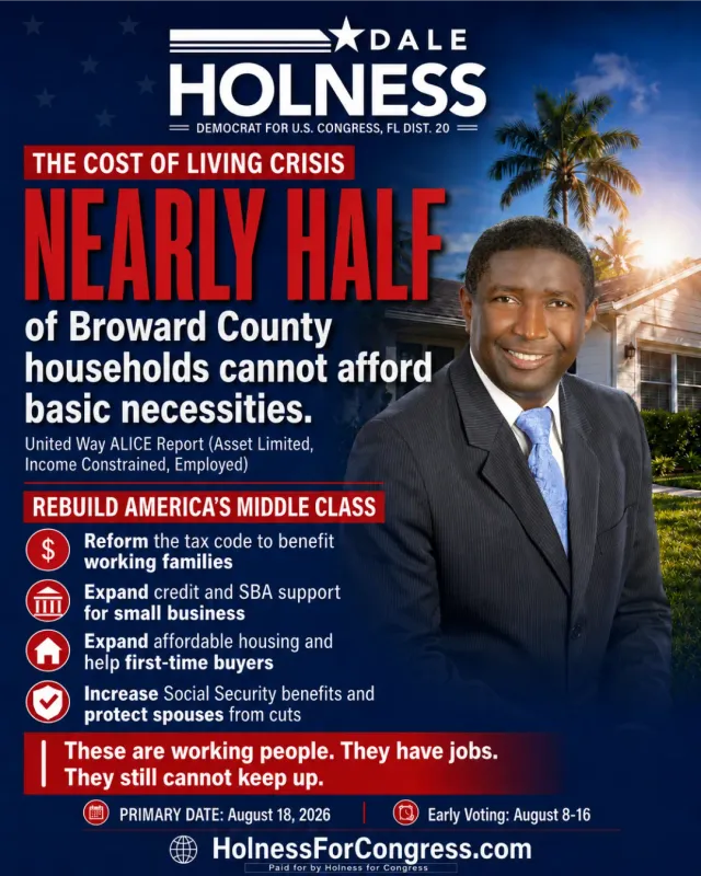 Issue post about the cost of living in Broward